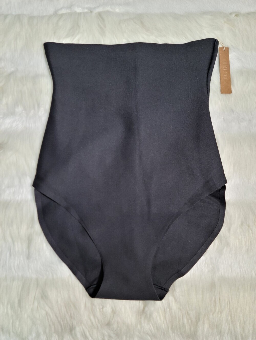 SKIMS Body Core Sculpt Zoned High Waisted Brief Black Onyx Women XL NEW